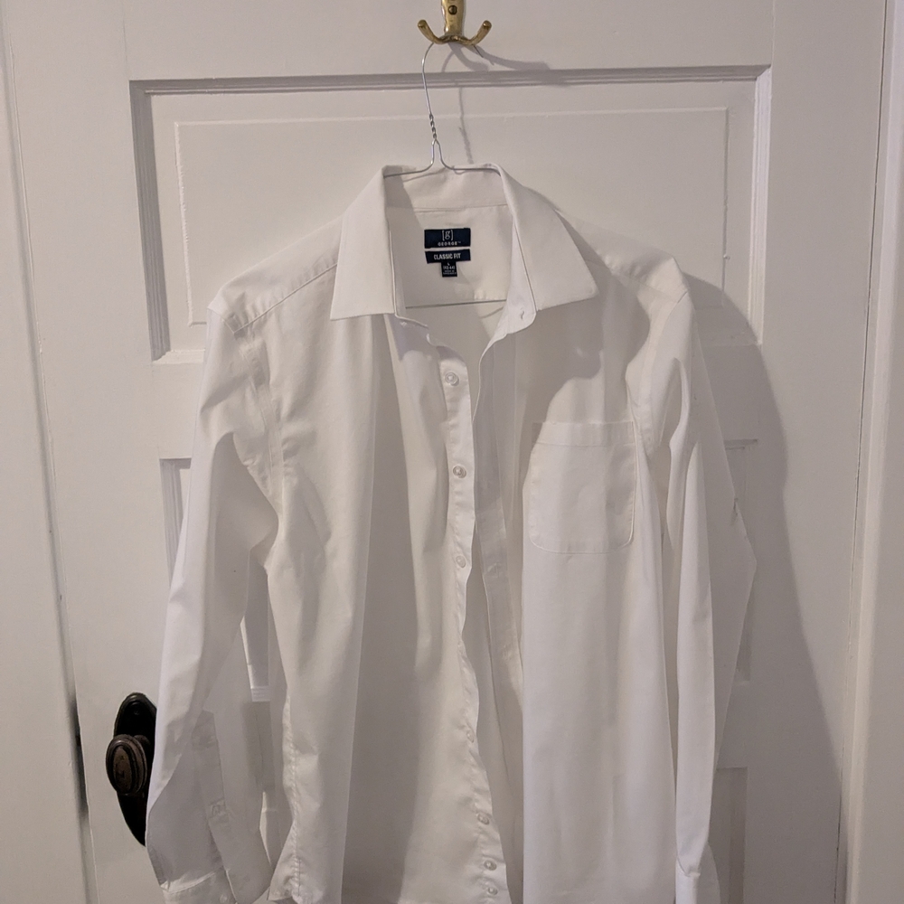 Men's White Polo (New!)